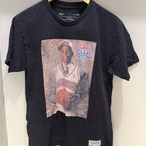 Mitchell & Ness Black NBA Draft Graphic Tee